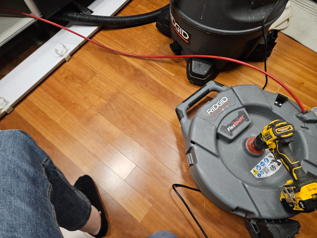 플렉스샤프트 장비 작동